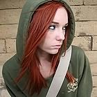 sweet redhead riding cock
